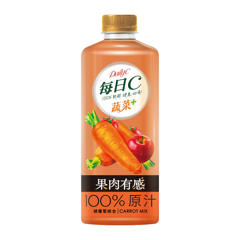 Daily C 100 fruit and veg juice, , large