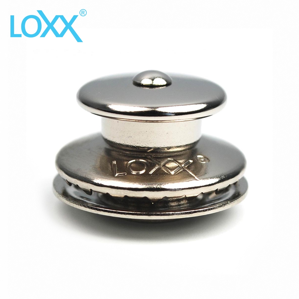 LOXX E-NICKEL-XL 安全背帶扣 鍍鉻銀色 (厚背帶款)【敦煌樂器】, , large