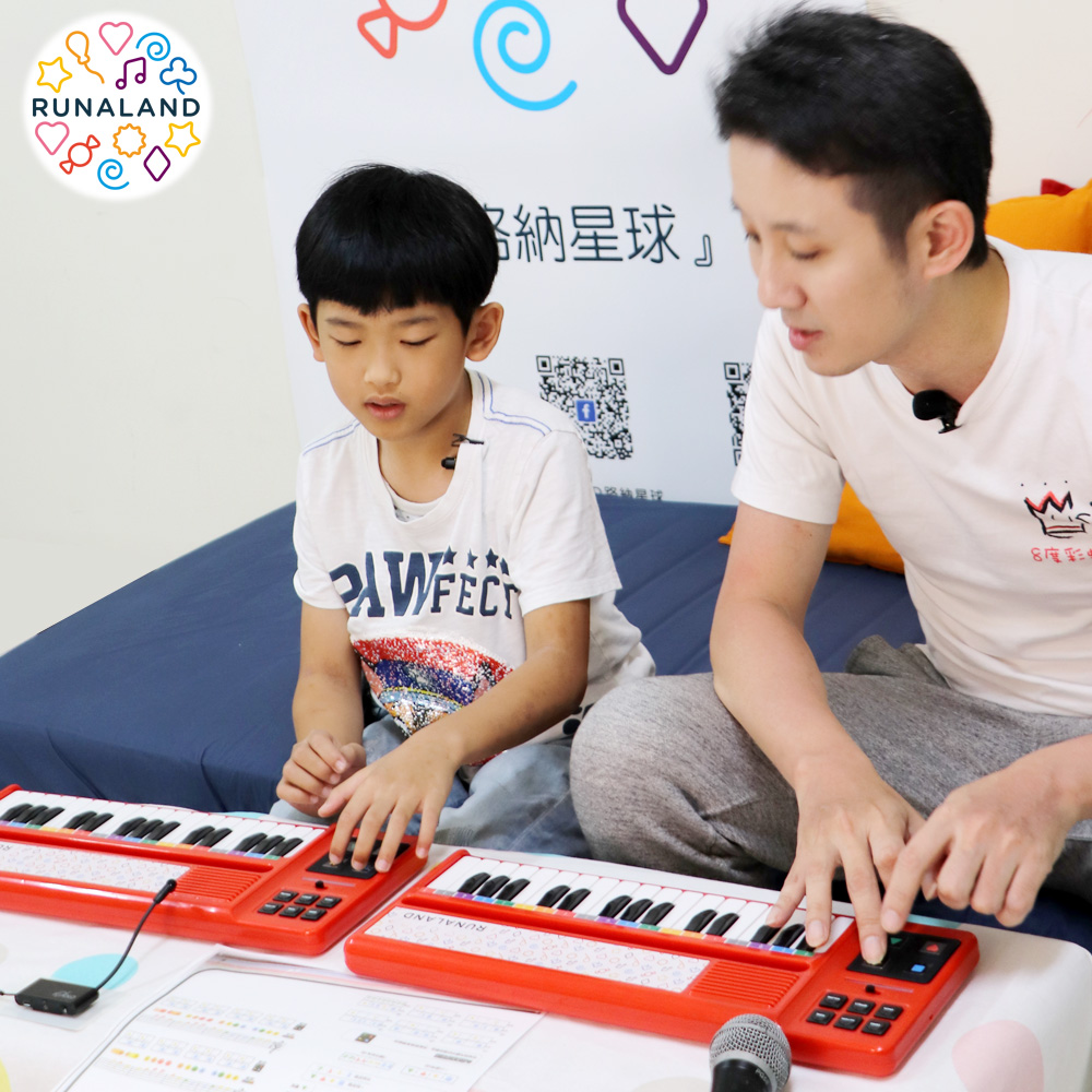 [RUNALAND] 2 in 1 Kids Keyboard Toys and Electronic Drums , , large