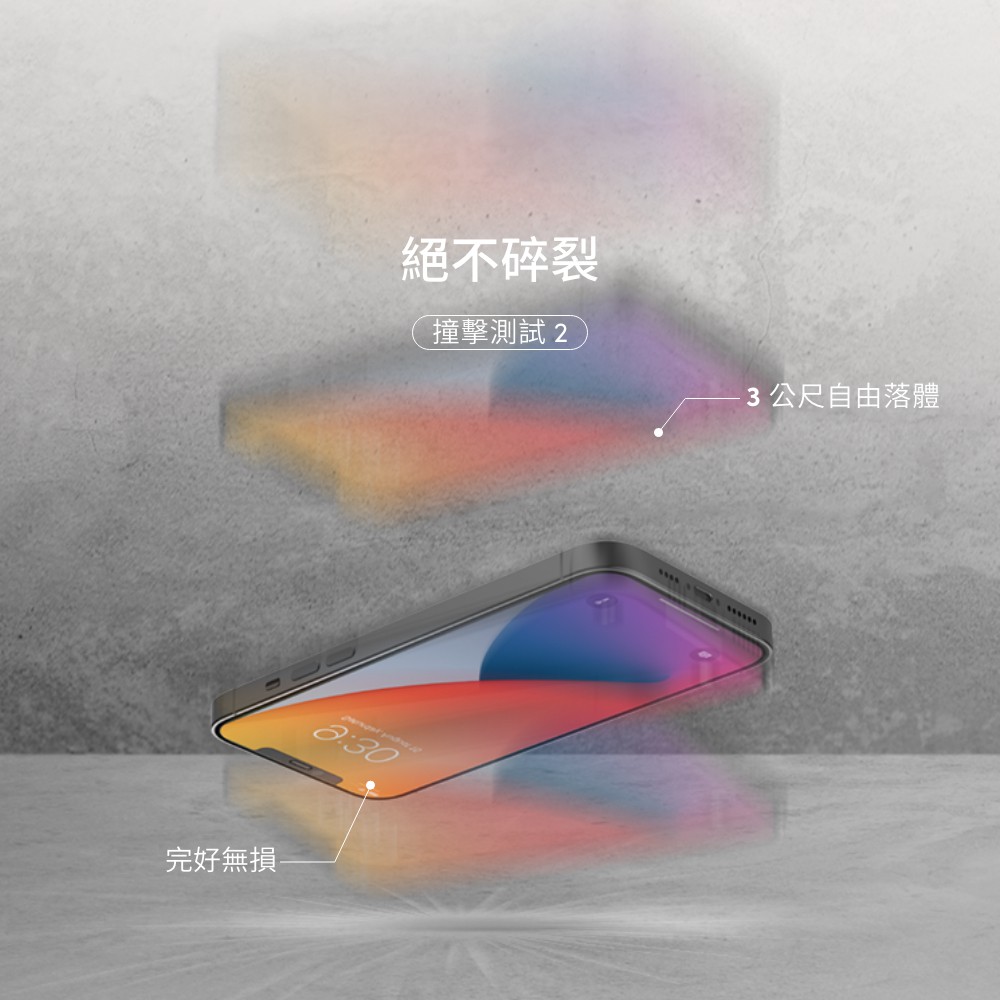 Moshi AirFoil Pro for iPhone 12 Pro Max 強韌抗衝擊滿版螢幕保護貼, , large