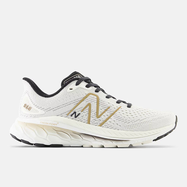New Balance Fresh Foam X 860 V13 女 慢跑鞋 路跑 D寬楦 米白 [W860U13], , large