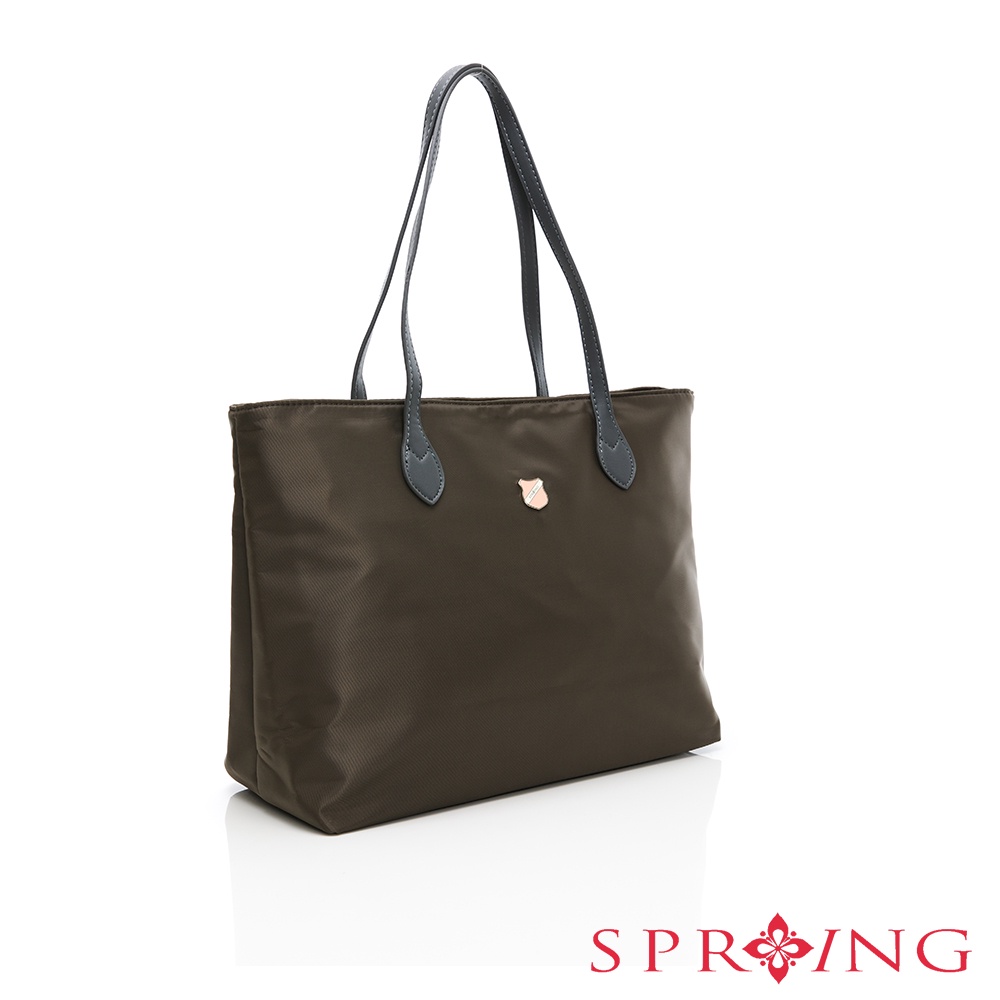 SPRING-質感尼龍托特包大肩背包商務輕便肩背包-多色(0-55043), , large