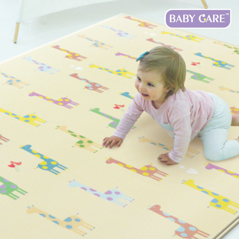 【BabyCare皇冠】遊戲墊─多彩小鹿(185x125x1.2 cm), , large