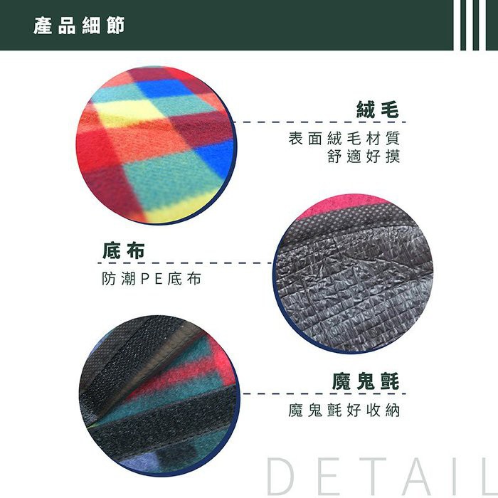 【Treewalker 萊茂】蘇格蘭絨毛地墊 300x300cm (隨機出貨), , large