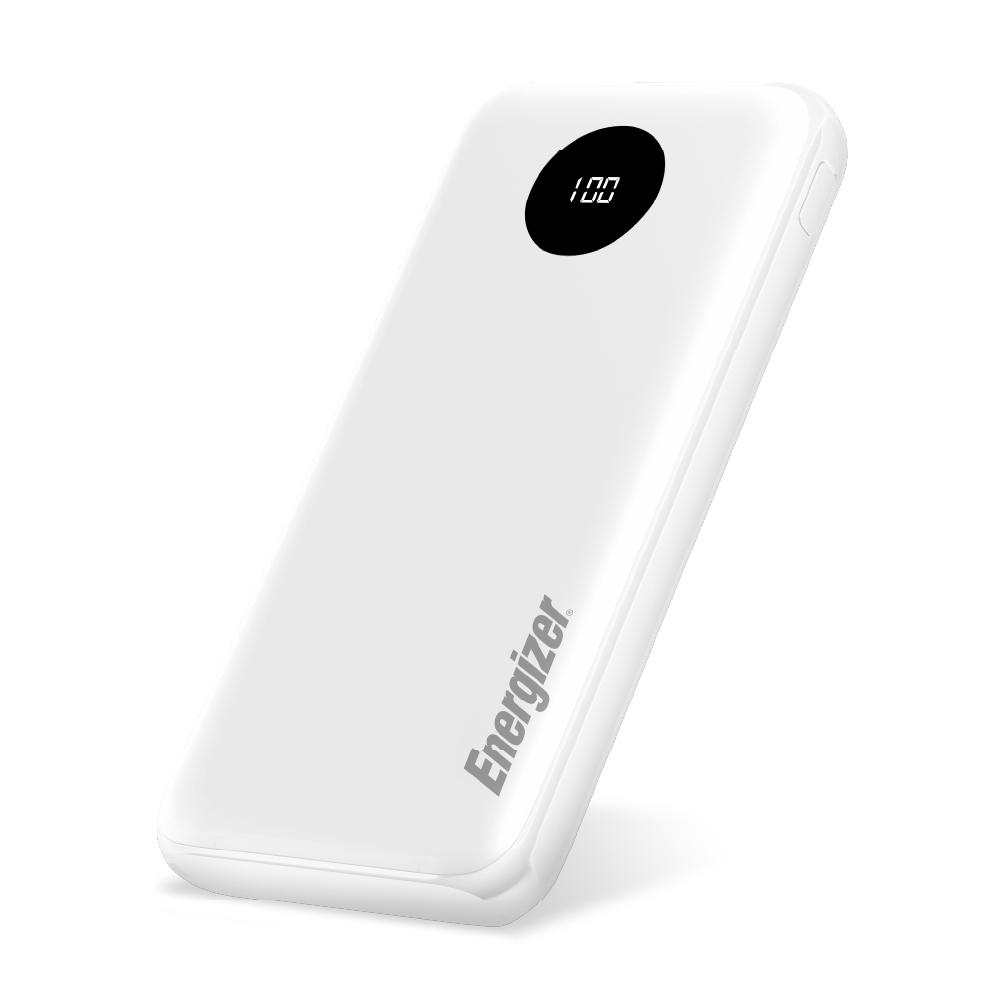 Energizer 勁量 迅閃 UE10040PQ 22.5W 快充 行動電源 白色 10000mAh 37Wh 國際大廠 總代理公司貨, , large