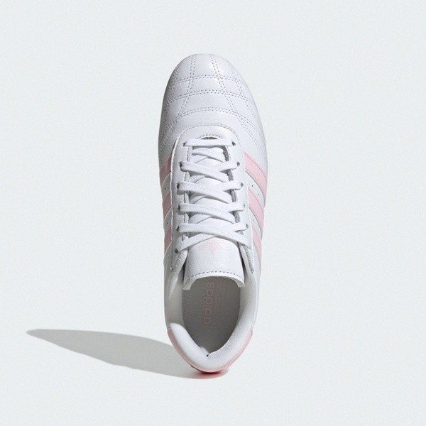 Kixpress-Adidas Adidas Taekwondo Lace W 女 運動休閒鞋 復古 舒適 白 粉紅 [JS0306], , large