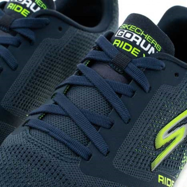 Skechers Go Run Ride X 男 慢跑鞋 競速 跑鞋 寬楦 避震 深藍 [246095WWNVGR], , large
