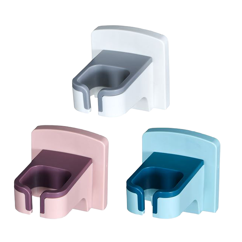 [High-Quality Living] Handle-Free Seamless Dual-Color Hair Dryer Storage Rack | Hair Dryer | Hair Dryer Holder | Wall-Mounted Hair Dryer | Hair Dryer Storage Rack | Seamless Hair Dryer Holder, , large