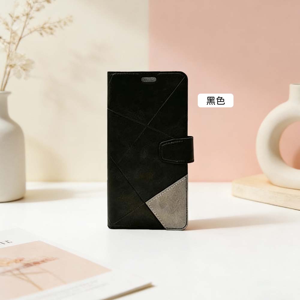 【山水之寶】OPPO Reno 11pro/Reno11/Reno11F手機殼 防摔殼 北歐風格紋 磁吸帶扣手機皮套 可插卡手機支架, , large