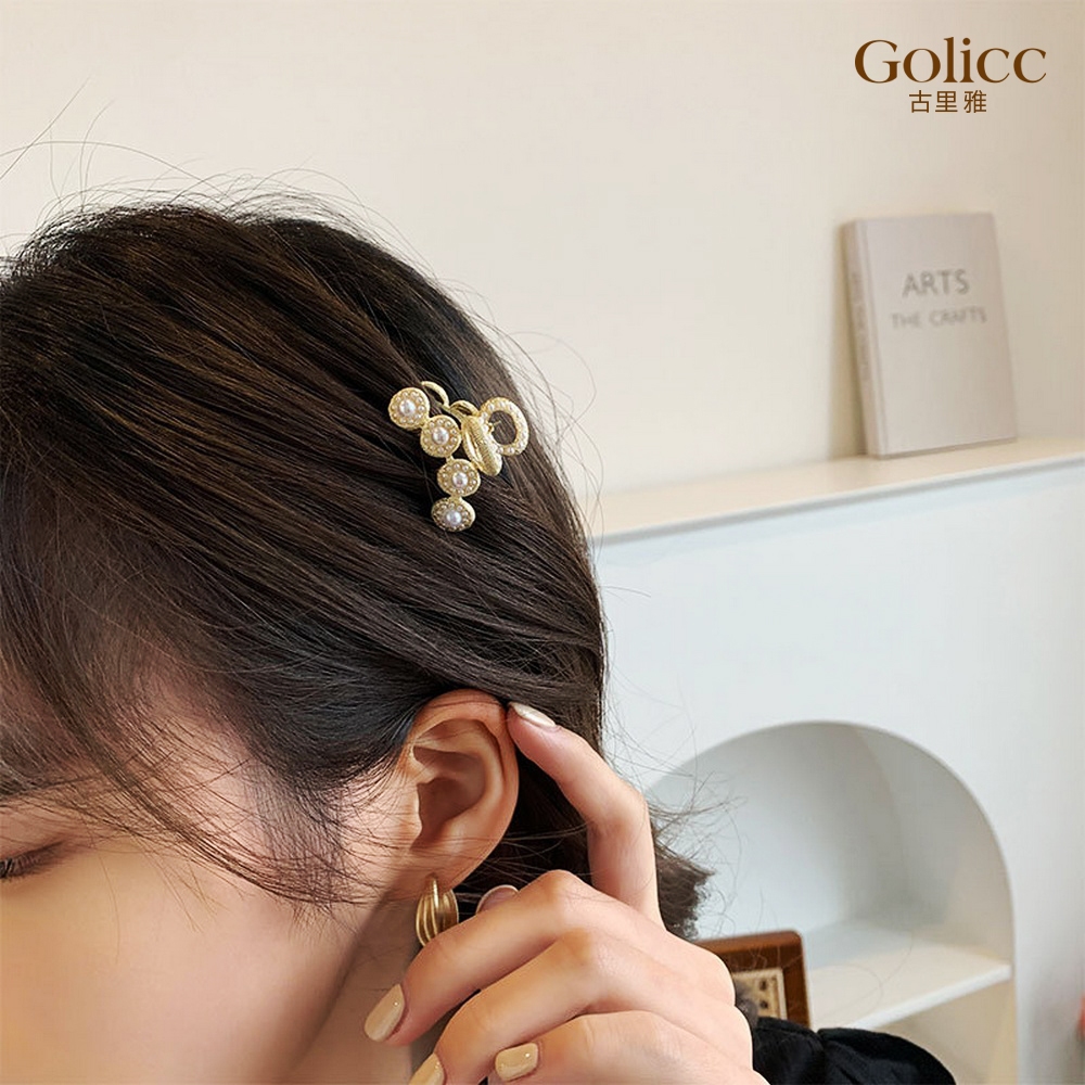【Gulicc】古莉可 髮夾 韓版小香風小髮夾 (同款2入), , large