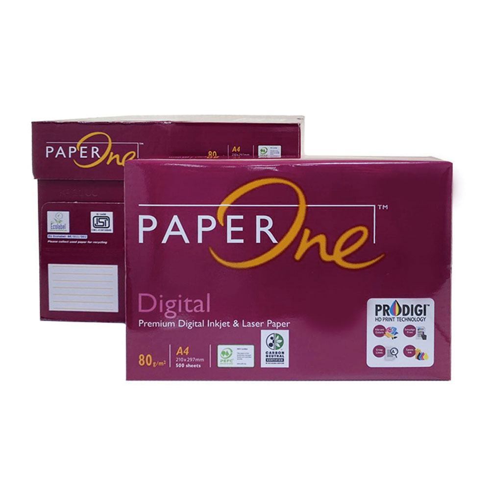 【PaperOne】彩印專業 影印紙 Digital A4 80P 5包/箱, , large
