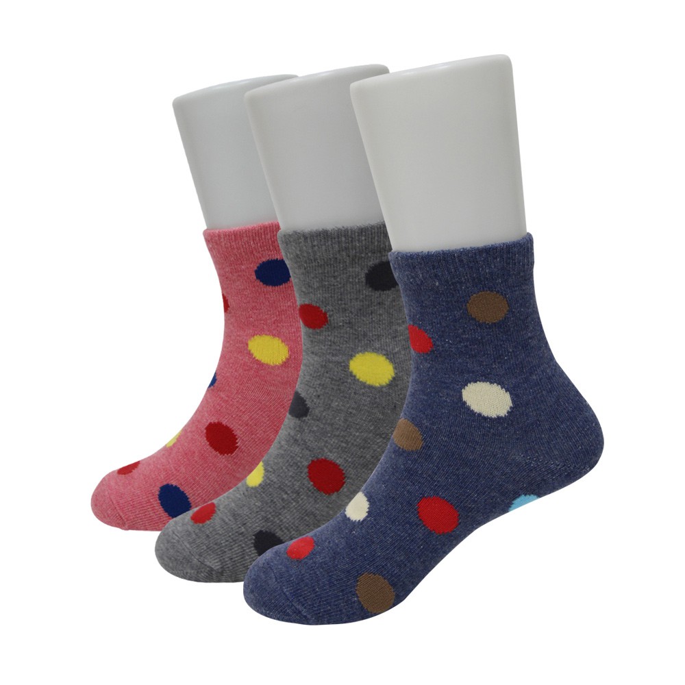 【D&G】圓點3/4童襪-D386.D387 短襪, , large
