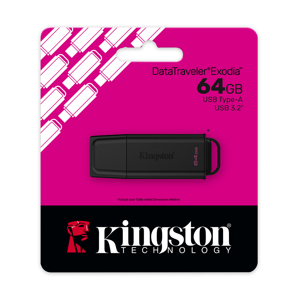 【Kingston】DataTraveler Exodia DTXG2 64G USB 3.2 Gen1 隨身碟 保護蓋 隨身碟, , large