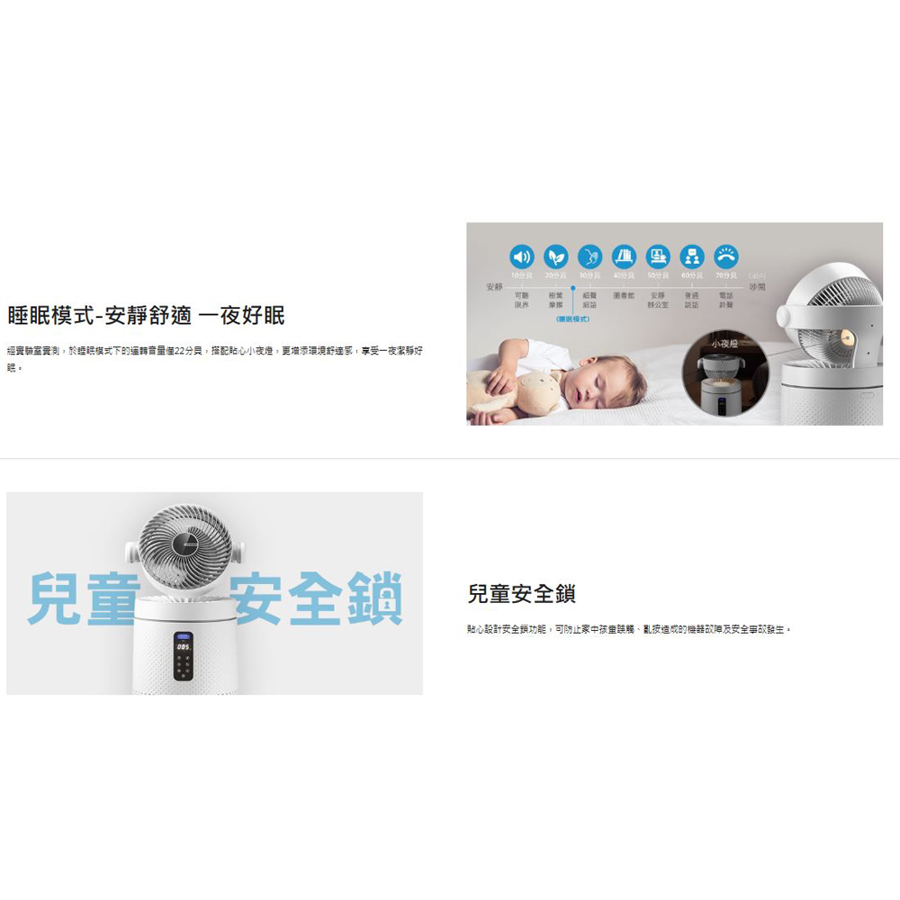 CHIMEI 奇美 智能空氣循環HEPA微濾淨UV殺菌三合一清淨機 小白淨 AP-09FRC1, , large