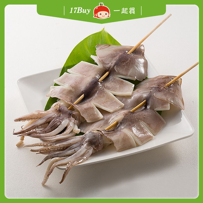 【一起買】鮮嫩魷魚串 1隻入 / 220-240g, , large