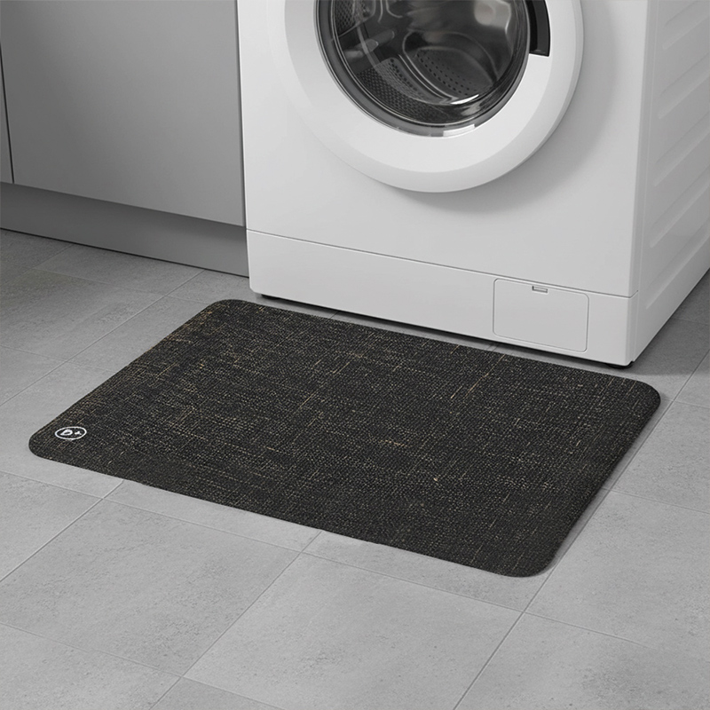 【Monster】 B+ Multi-Purpose Anti-Slip Mat &ndash; Linen Series (60x40cm) &ndash; Linen Black, , large