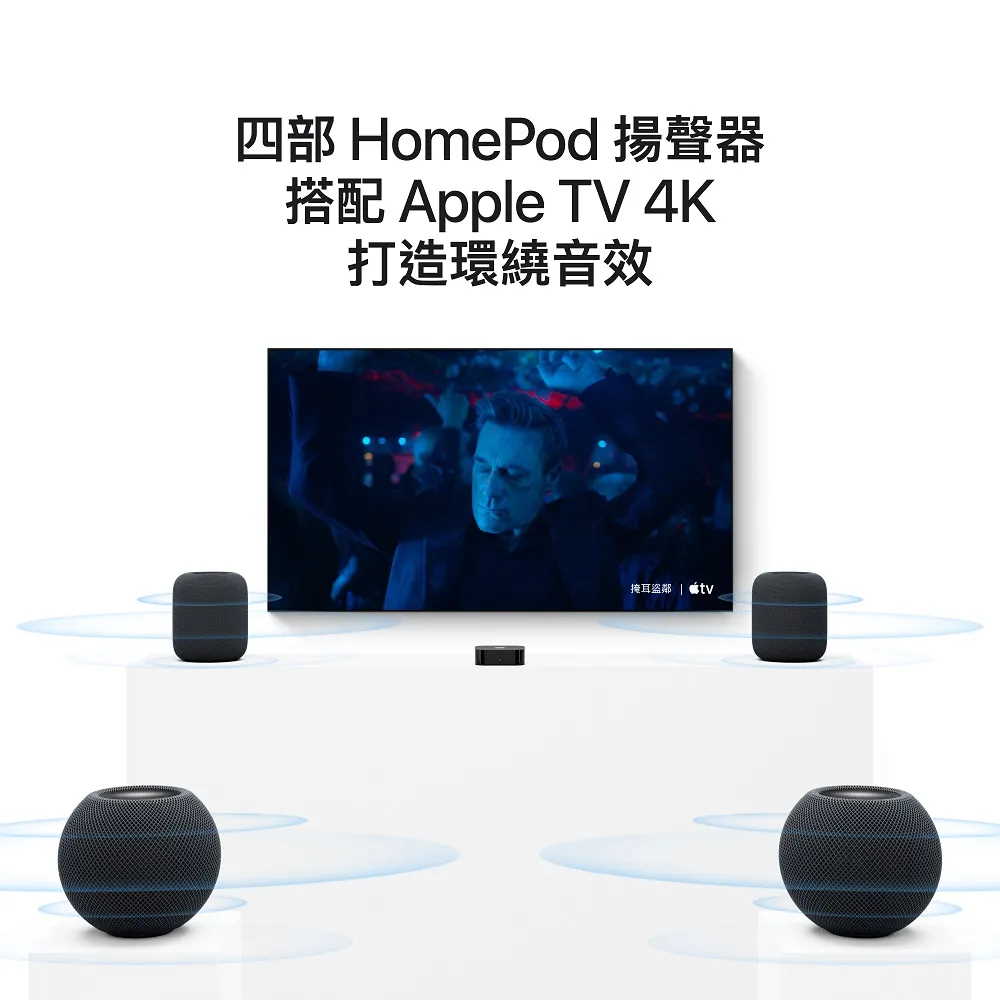 [預購] Apple 蘋果HomePod mini 2 智慧型音響喇叭 _ 台灣公司貨, , large