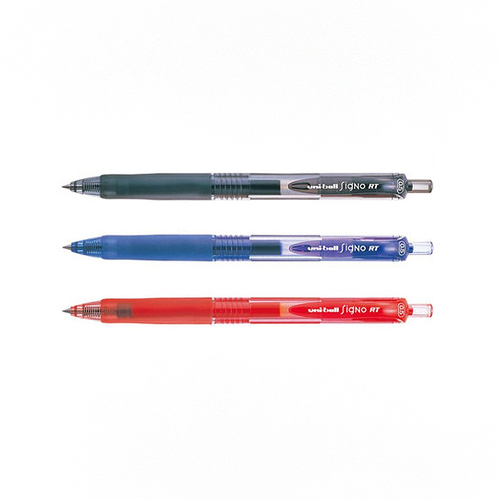 【三菱Uni】自動中性筆 0.5mm 2支入/組 UMN-105(黑/紅/藍)  -  多款可選, , large