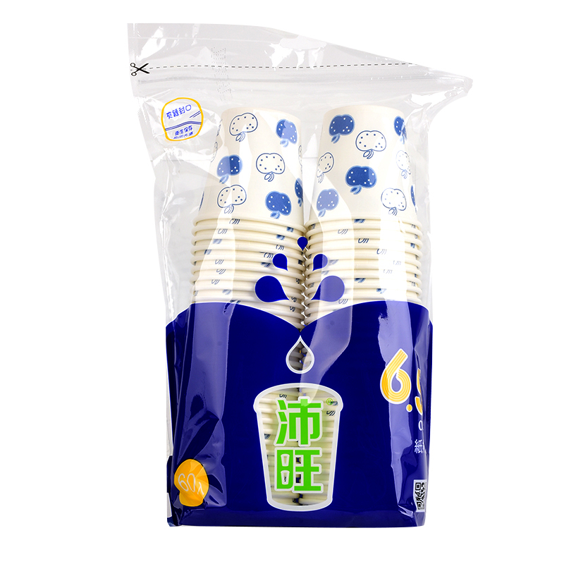 6.5oz paper cup 60pcs, , large