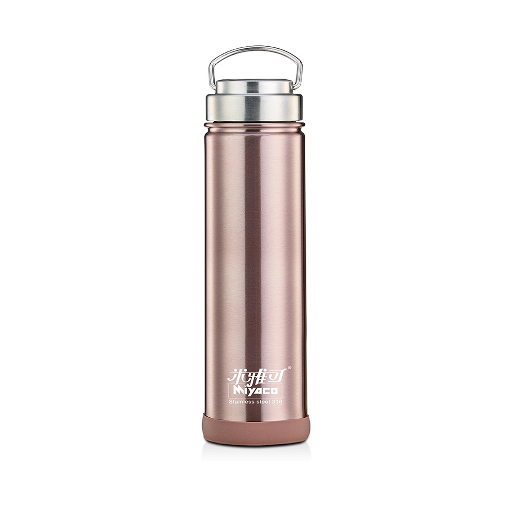 Miyaco 米雅可 經典316不銹鋼真空廣口保溫瓶 玫瑰金350ml-Leidea樂德兒, , large