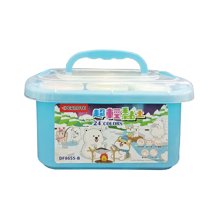 24-Color Ultra-Light Clay &ndash; Blue Case, , large