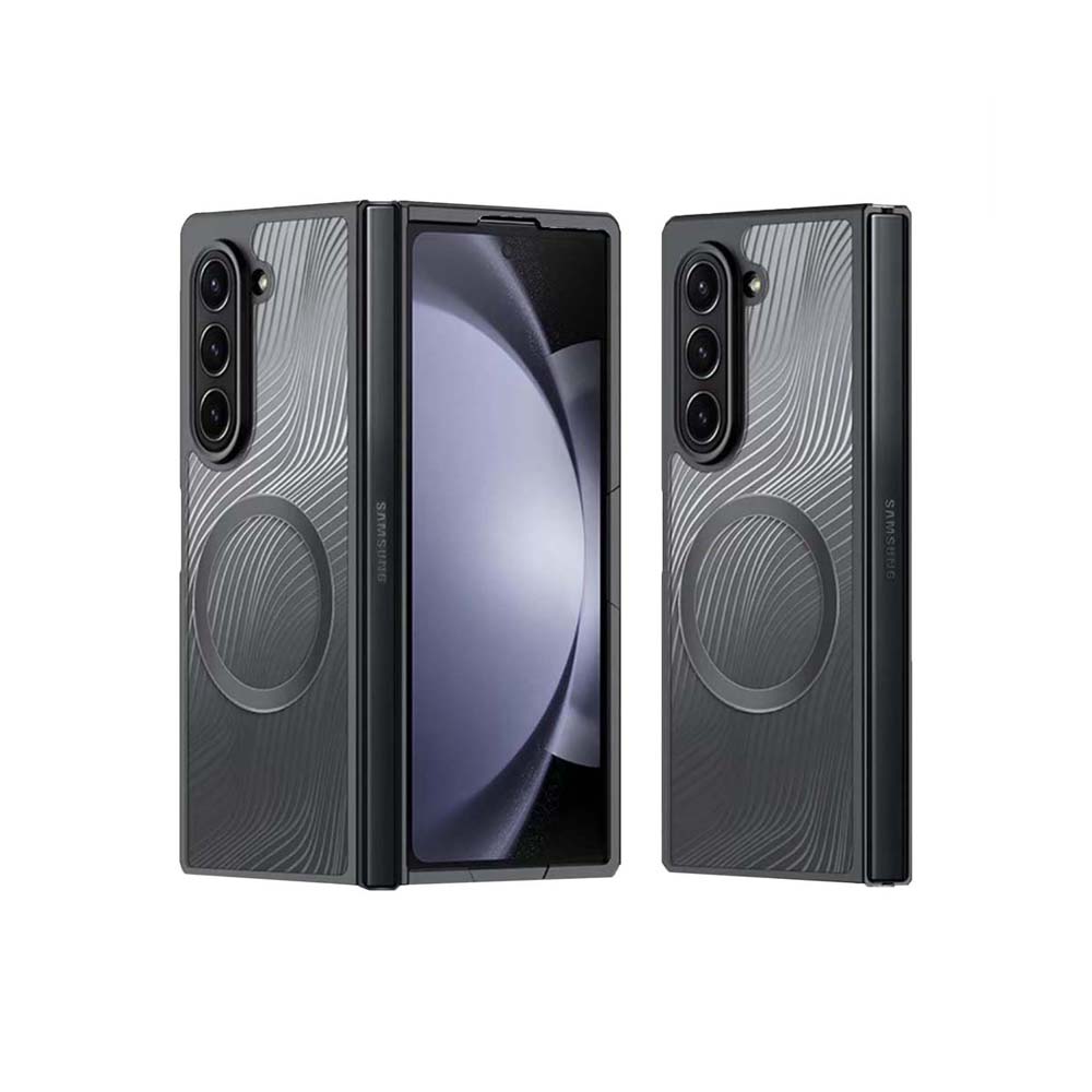 【山水之寶】Z Fold 7 手機殼 防摔殼 Dux Ducis AIMO 流光線磁吸防滑保護殼, , large
