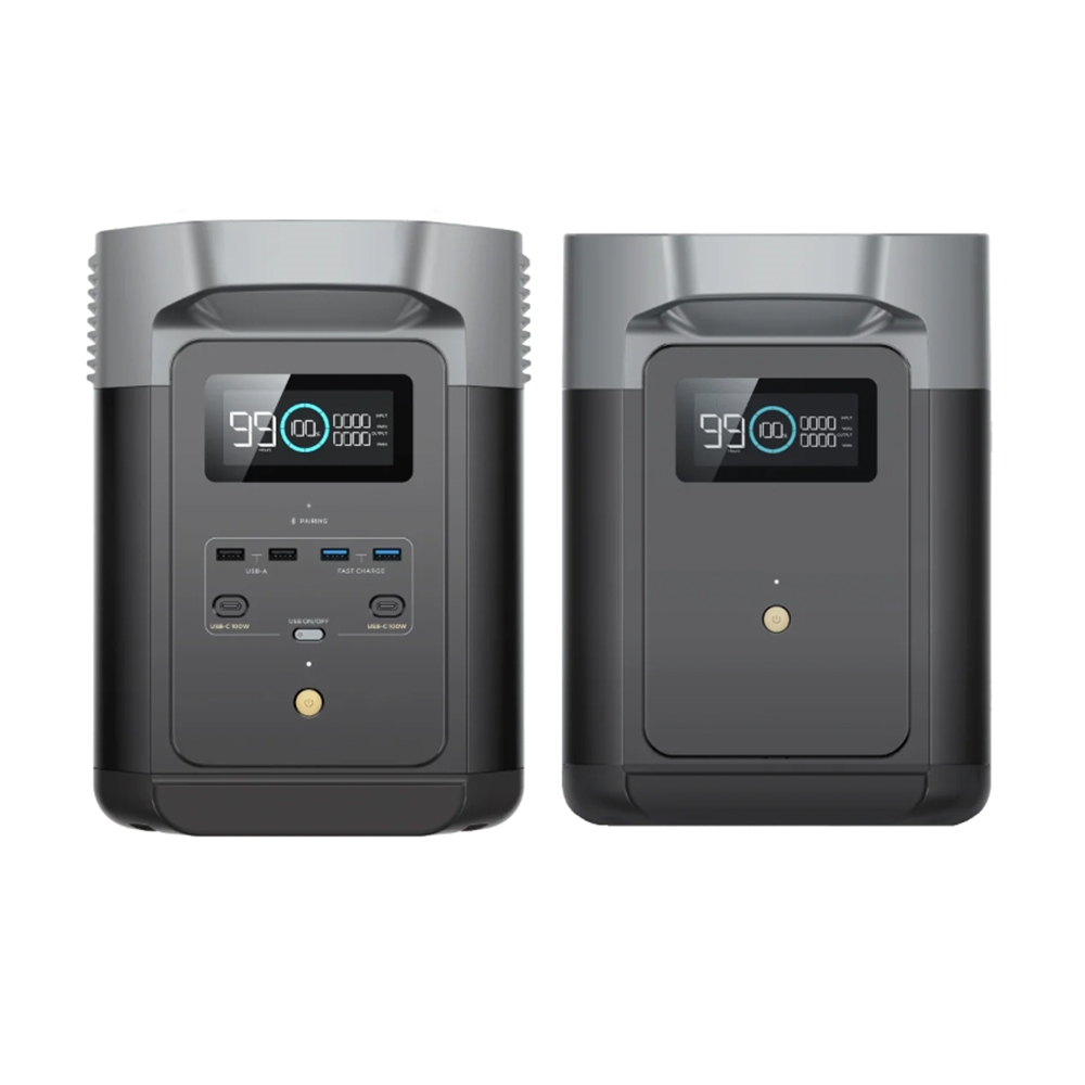 【固士特】EcoFlow Delta 2 儲能電源+額外電池組合, , large