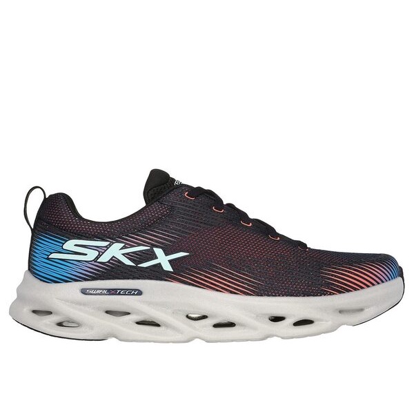 Skechers Go Run Swirl Tech Speed 男 慢跑鞋 運動 緩震 深藍 [220907NVCL], , large
