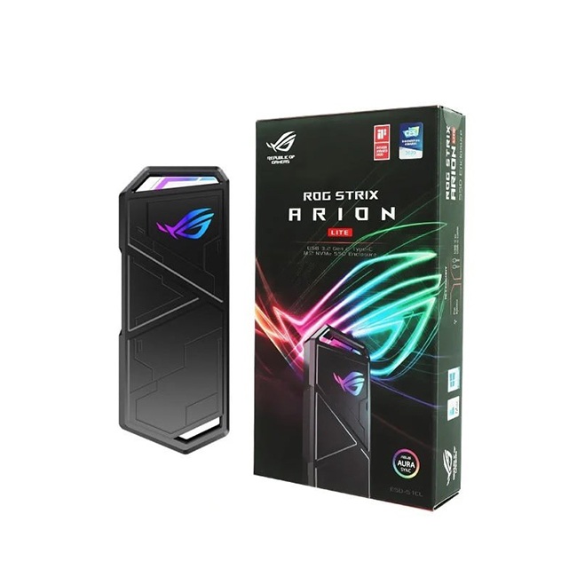 【ASUS 華碩】ROG Strix Arion Lite ESD-S1C Lite Type-C M.2 硬碟外接盒, , large