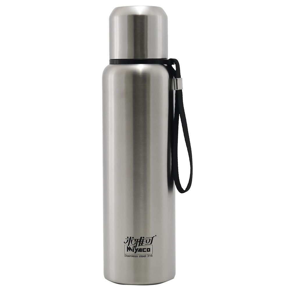 米雅可Koruto 316不鏽鋼真空全鋼保溫瓶-800ml-霧面不鏽鋼色-1入, , large