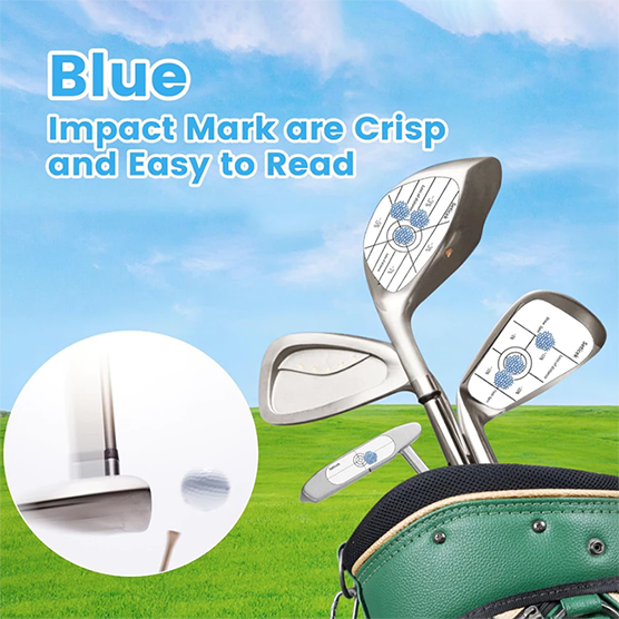 Seticek Golf Impact Tape &ndash; 300 Stickers for Woods, Irons & Putters, , large