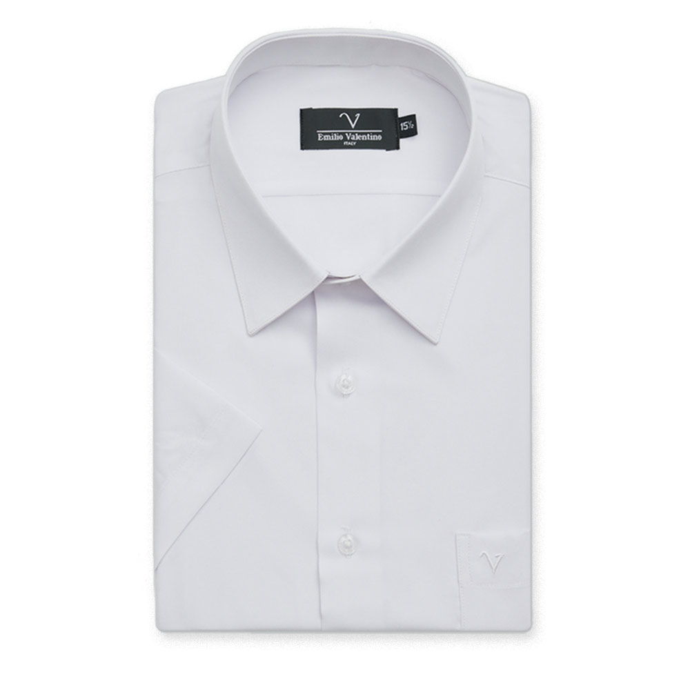 Mens Plain Smart Shirts (L), , large