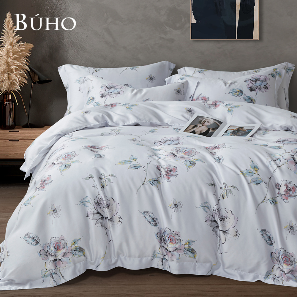 BUHO 60支100%TENCEL純天絲全鋪棉兩用被冬包組-雙人加大-(多款任選), 沐夏, large