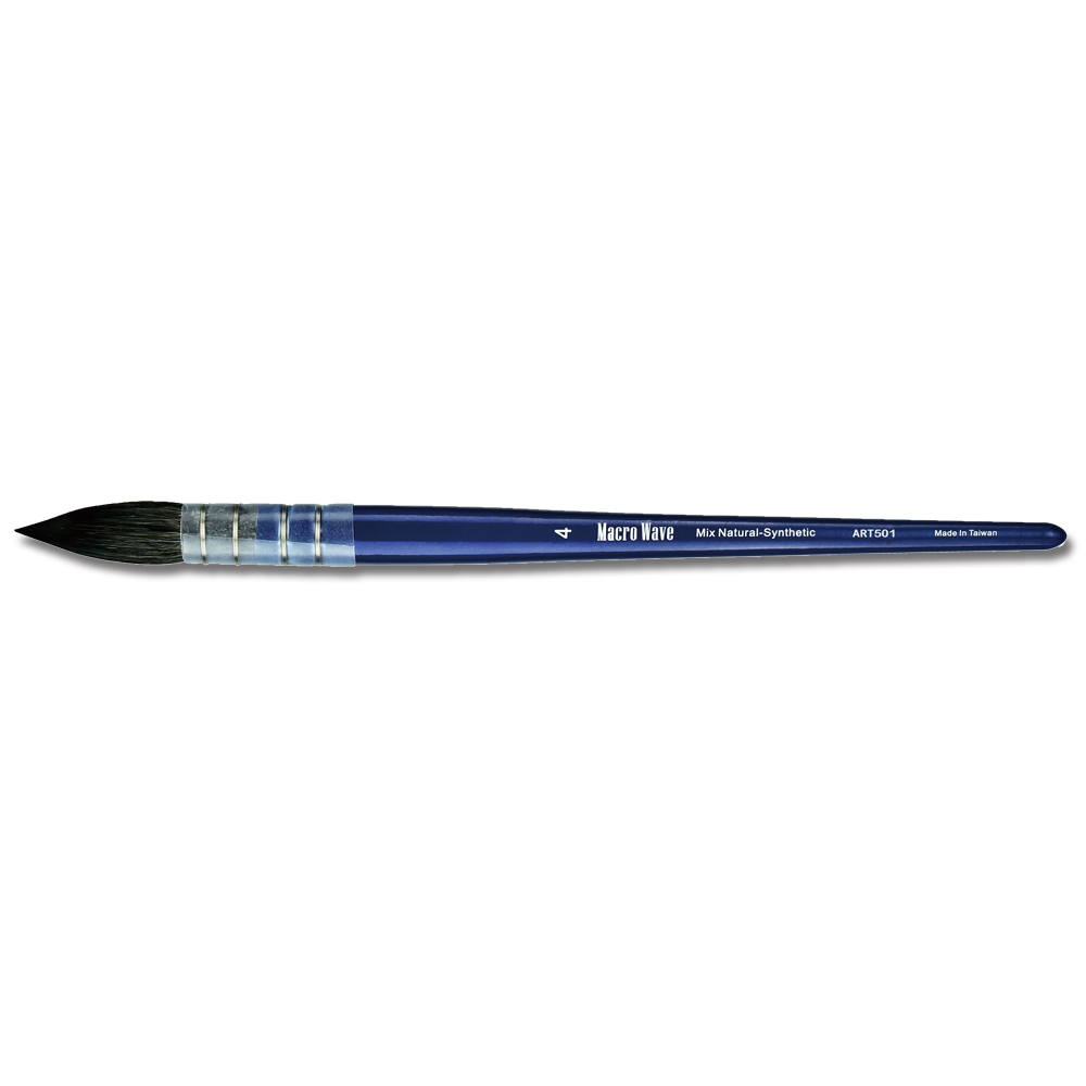 普思AP 馬可威仿松鼠毛古典水彩筆(圓) (ART501000), , large