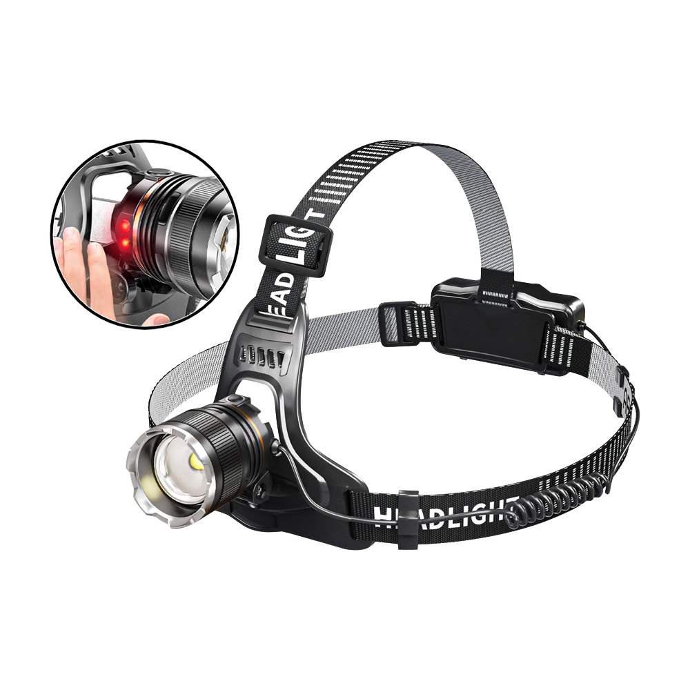 P50 Smart Sensor High-Intensity Headlamp (USB cable + 2 x 18650 batteries), , large