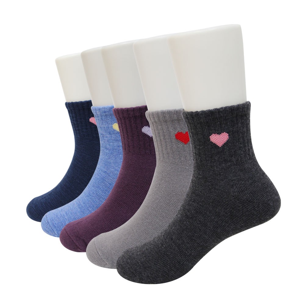 【D&G】愛心1/2童襪-D434 短襪, , large