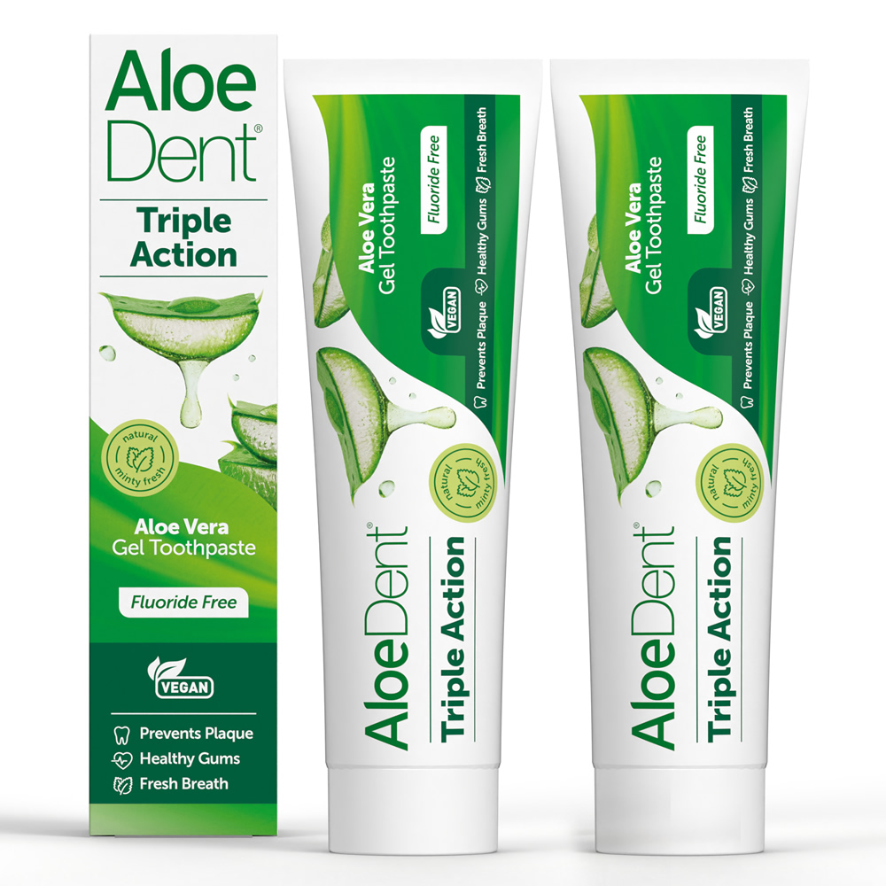 Aloe Dent Triple Action Toothpaste, , large