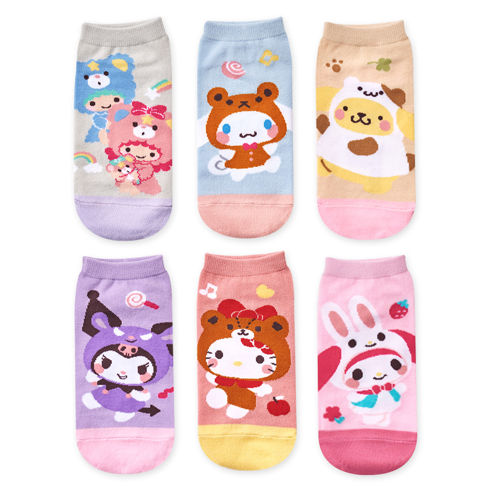 Sanrio 三麗鷗變裝直版襪【ONEDER旺達】KT-A661, , large
