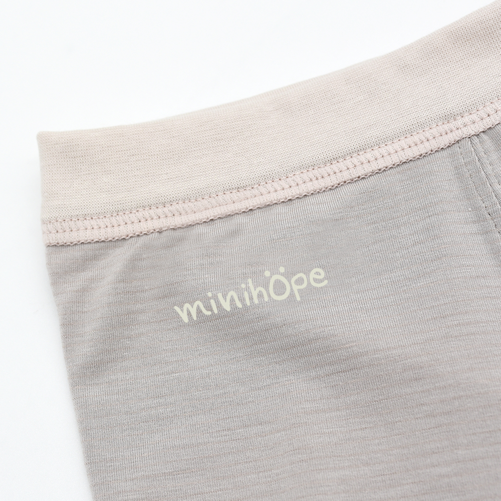 【minihope美好的親子生活】銀纖維抗菌內褲-青少年四角(40-70kg)-岩咖, , large