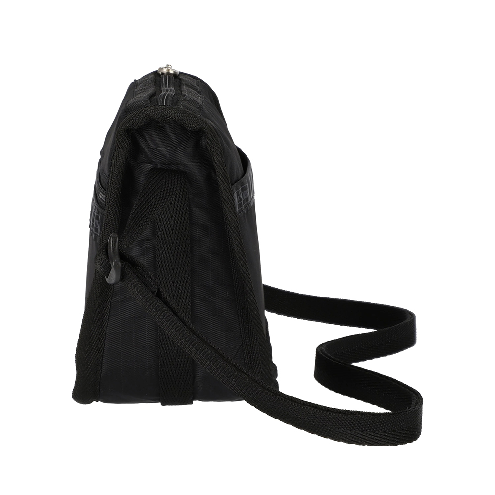Lesportsac Classic Mini Hobo 時尚迷你小型斜背包 側背包 小廢包 手機包 送禮 禮物 女包(永恆黑), , large