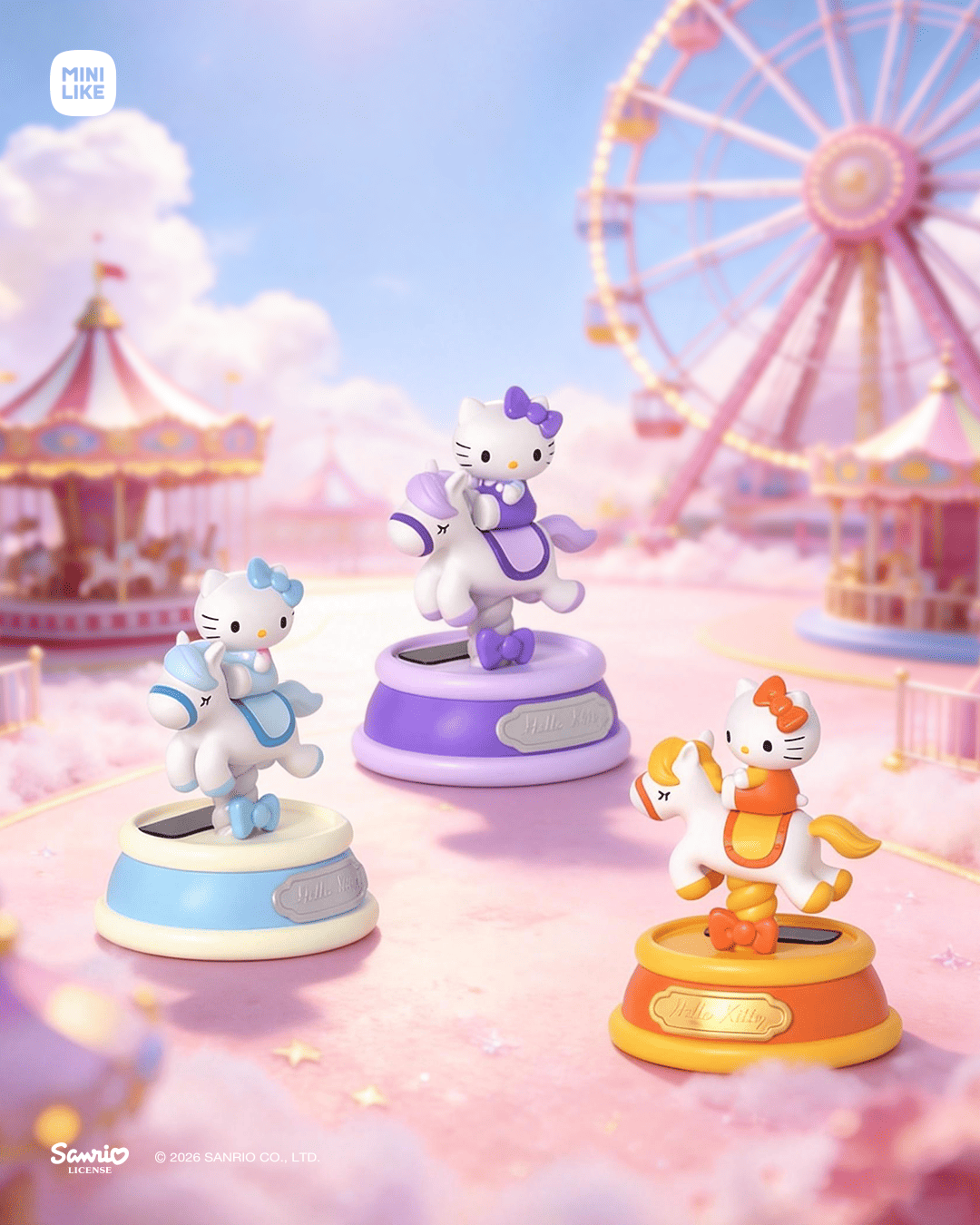 【際洋文化】Hello Kitty Style童心小馬系列光動樂, , large