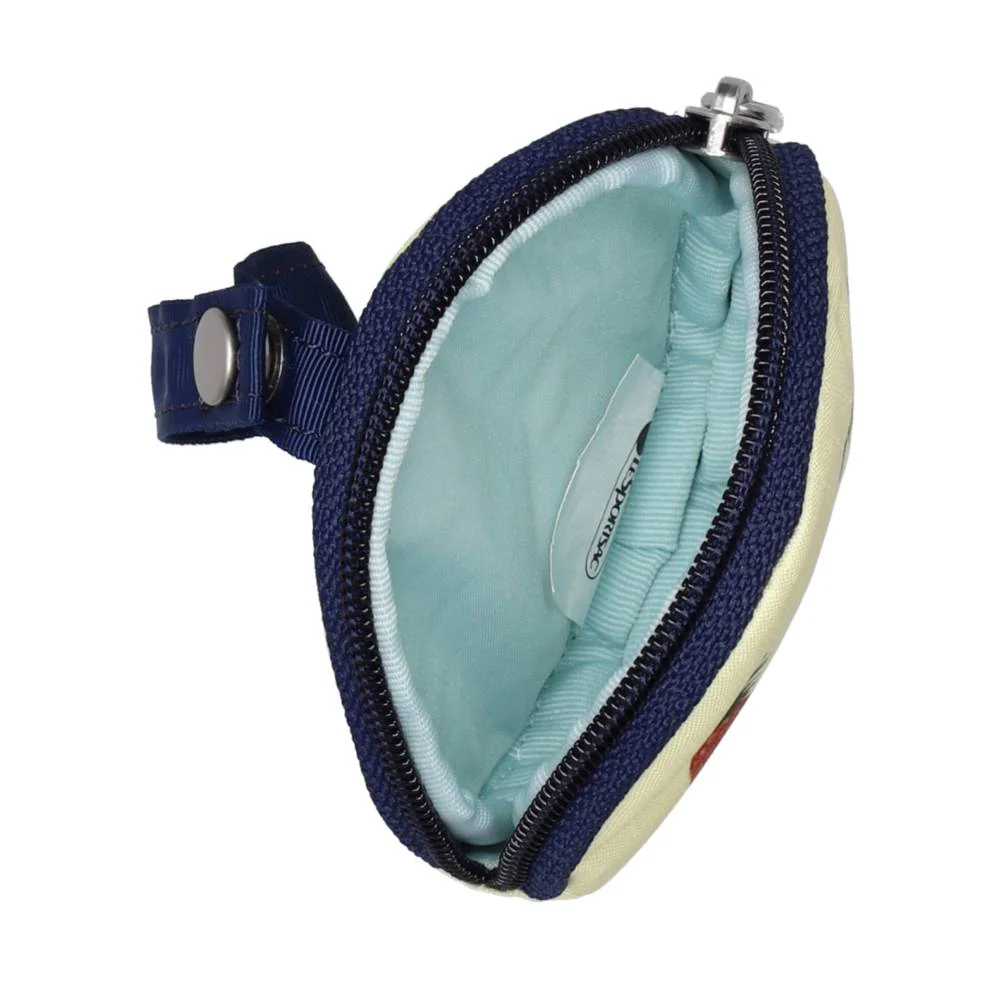 Lesportsac Mini Round Charm 小吊掛飾零錢包 收納袋 零錢袋 耳機收納 送禮 禮物(熱帶島嶼貓咪)L261-1182N-HF96, , large