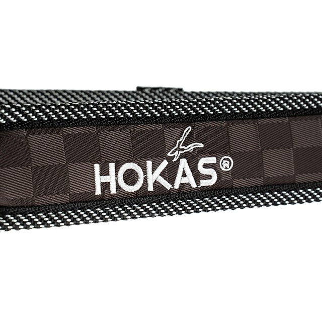 【HOKAS】咖啡色格紋腰帶-短款 (工具腰帶 園藝剪刀套 收納套 工具袋 工具套 腰包 加厚帆布 水電腰包), , large