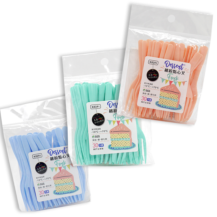 美廚/繽紛點心叉-30入x6包, , large