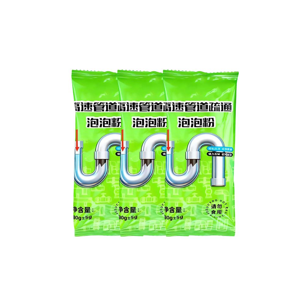 管道疏通粉-高效款80G*3包, , large