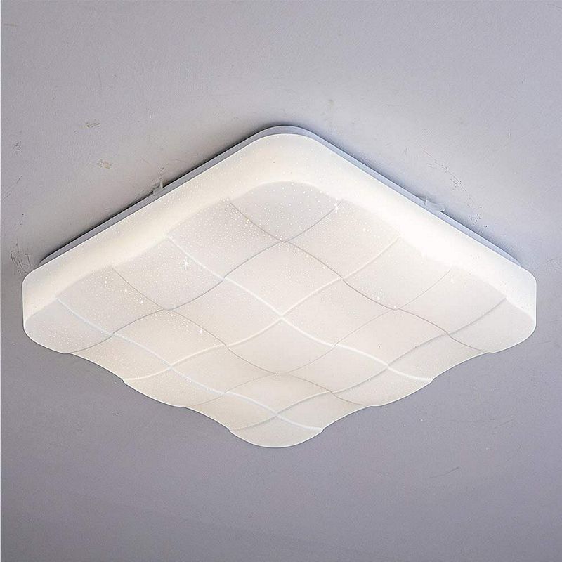 [Honey Comb]方型格狀LED72W遙控調光調色客廳吸頂燈(V2071C72), , large