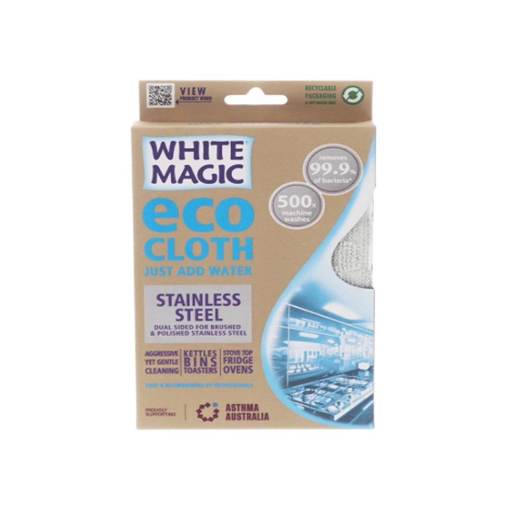 White Magic Eco Cloth Stainless Steel  , , large
