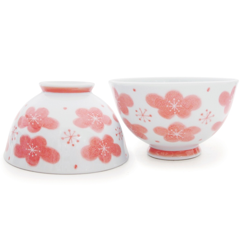 [豐名日本餐具] 4.0"輕量碗 粉梅 / C04RB0-319, , large
