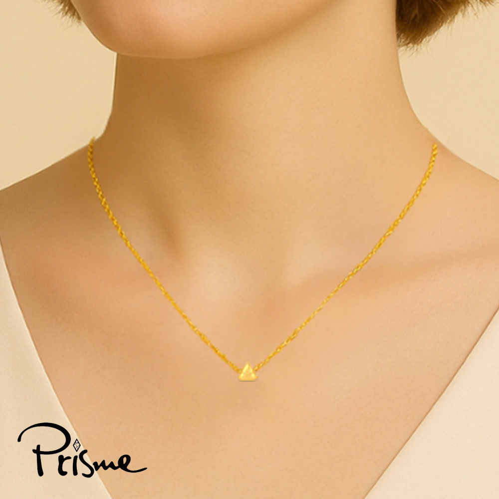 【Prisme Gold】黃金項鍊 粽子 鍊墜項鍊 (金重：約0.02錢&plusmn;0.01), , large