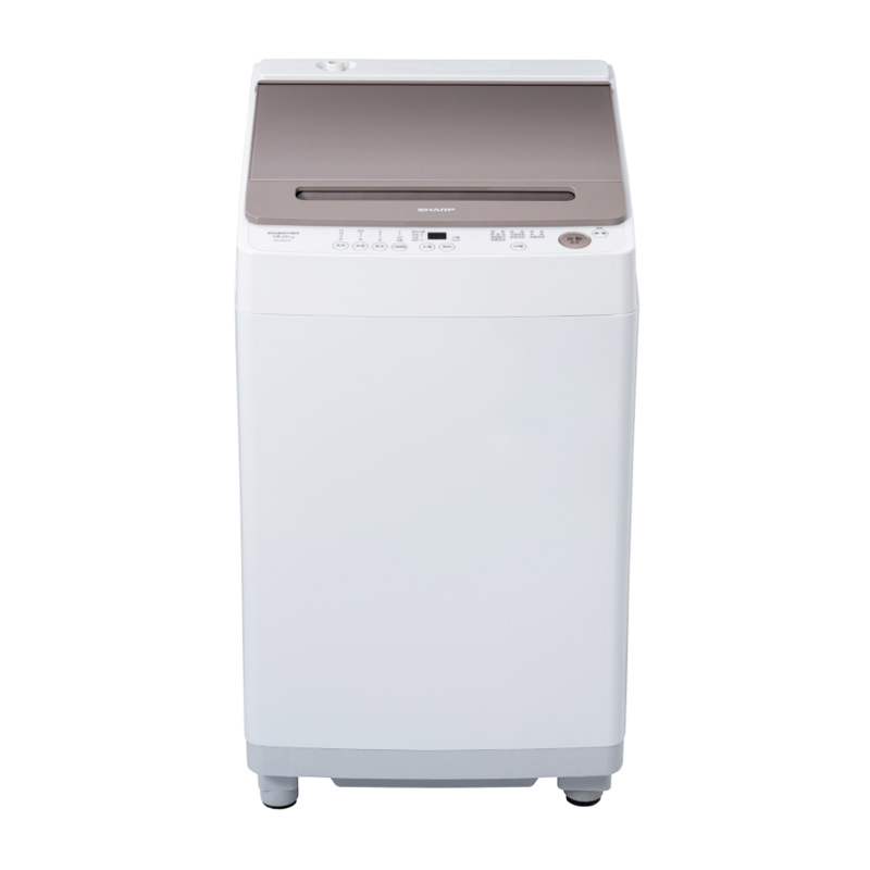 SHARP ES-ASG13T無孔槽洗衣機13kg-可可棕, , large